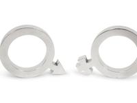 A Pair of Tiffany and Co. Silver Paperweights