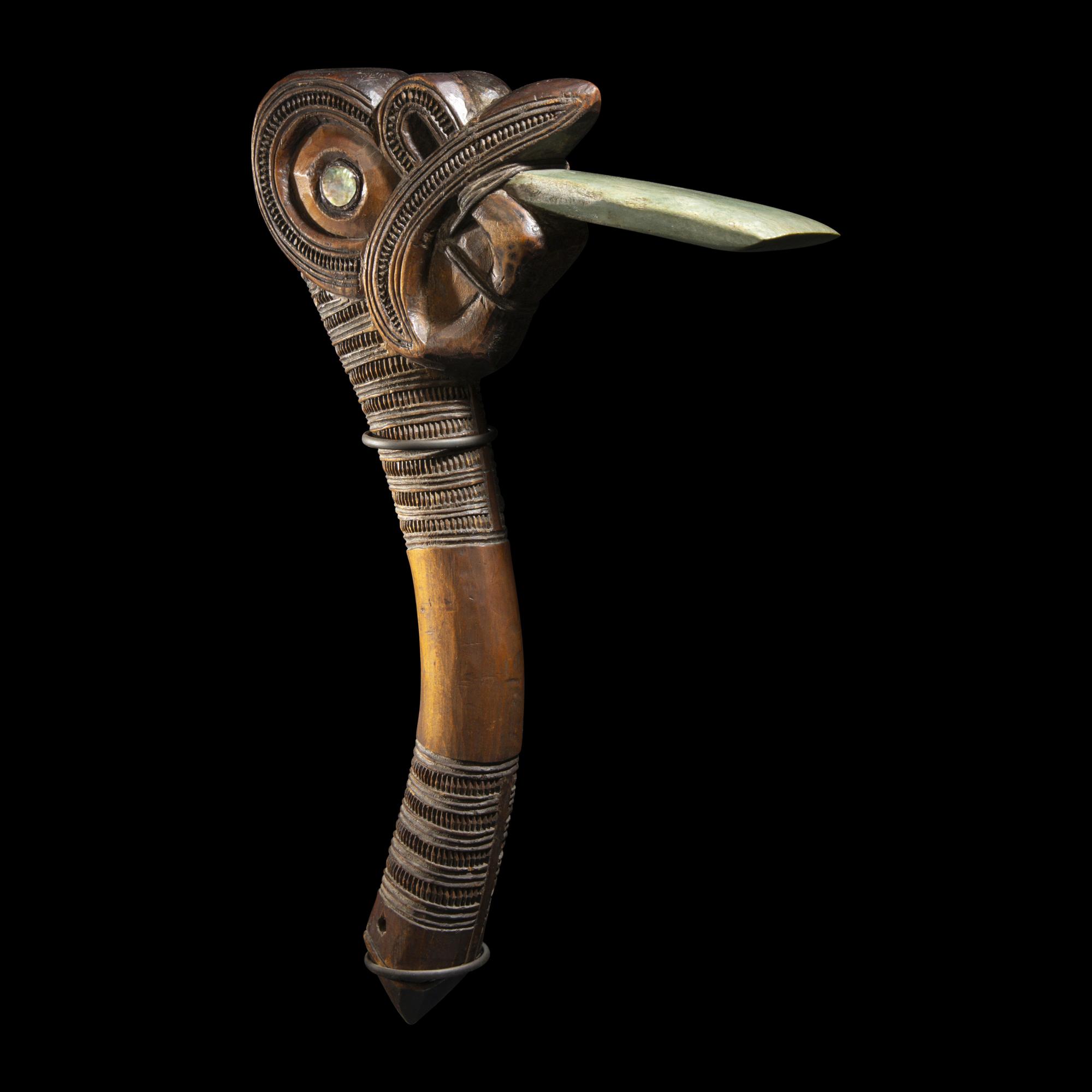 A Maori Wood Adze