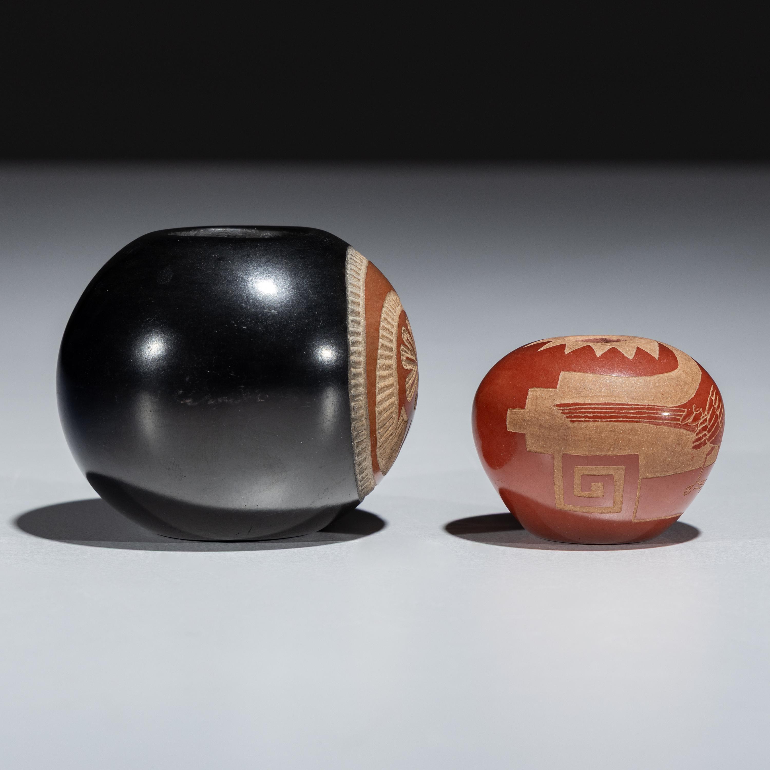 Miniature Sgraffito Pottery
