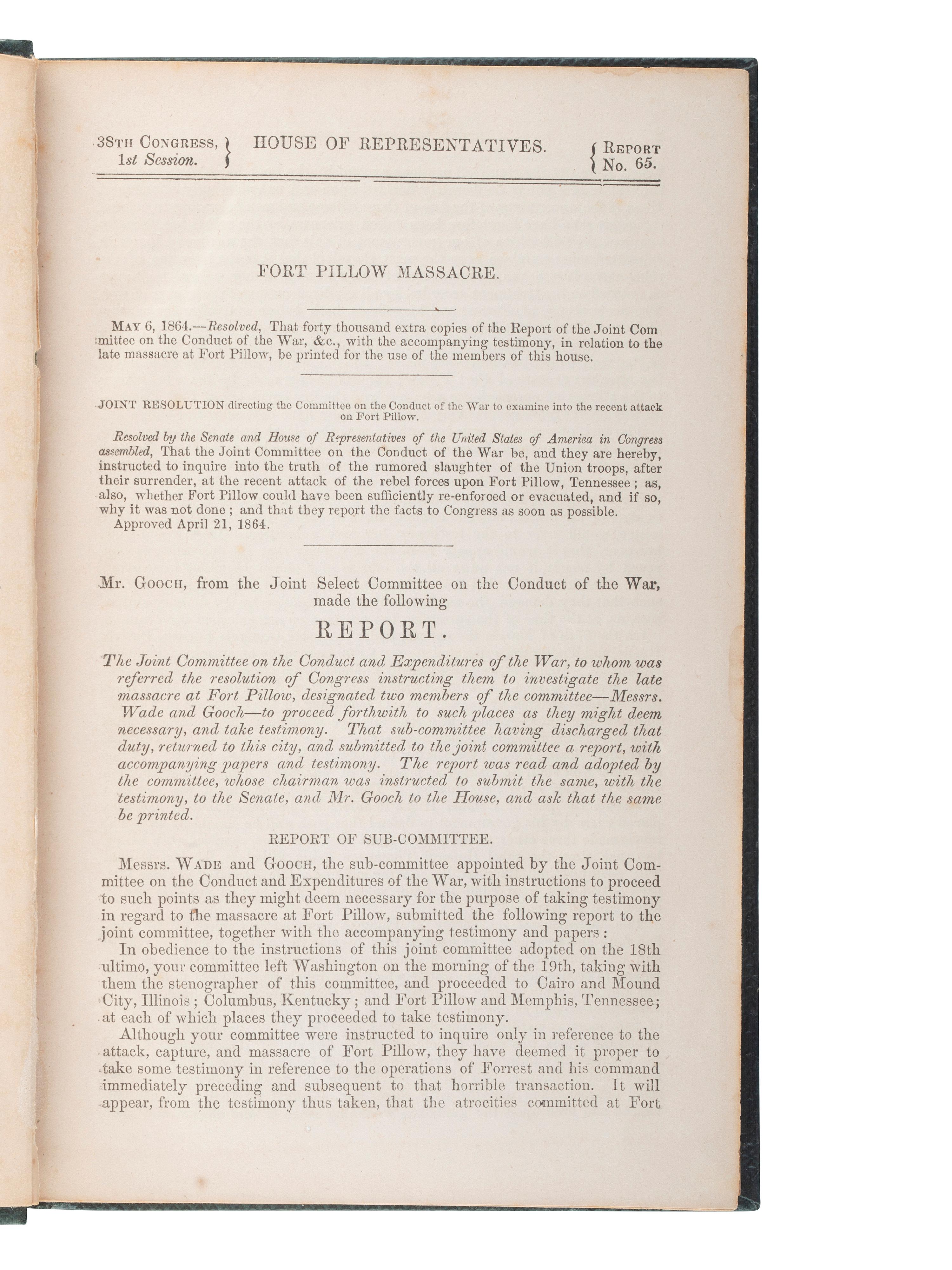 [CIVIL WAR]. A group of 7 contemporary and late-19th century histories of the Civil War and Reconstruction, comprising: