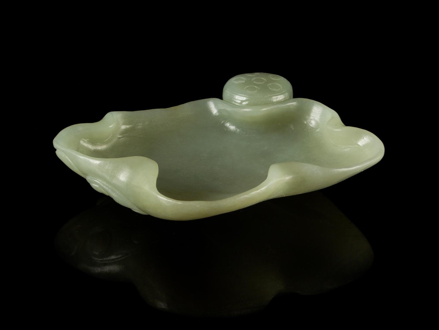 A Celadon Jade Dish