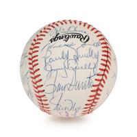 A 1969 Chicago Cubs Team Signed Autograph Baseball (Beckett Authentication Services Letter),