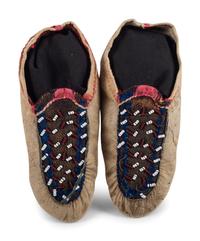Haudenosaunee and Eastern Woodlands Child's Moccasins