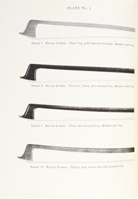 (MUSIC) RODA, JOSEPH. Bows for Musical Instruments of the Violin Family. Chicago, 1959. First printing, Limited ed., Inscribed by Roda.