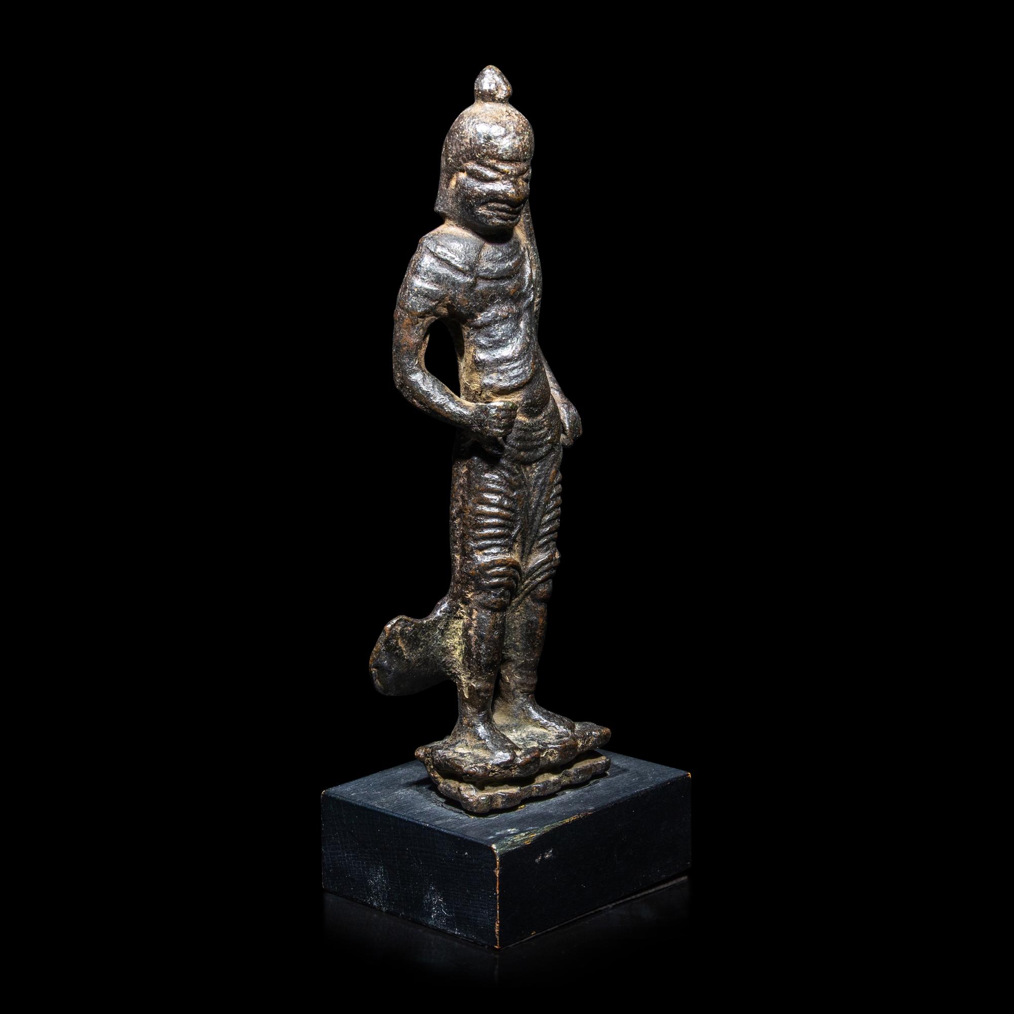 A Chinese Bronze Figure of Achala, Dali Kingdom 大理銅立佛