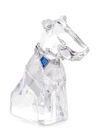 A Swarovski Model of a Dog Height 4 1/2 inches.