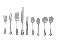 An American Silver Flatware Service