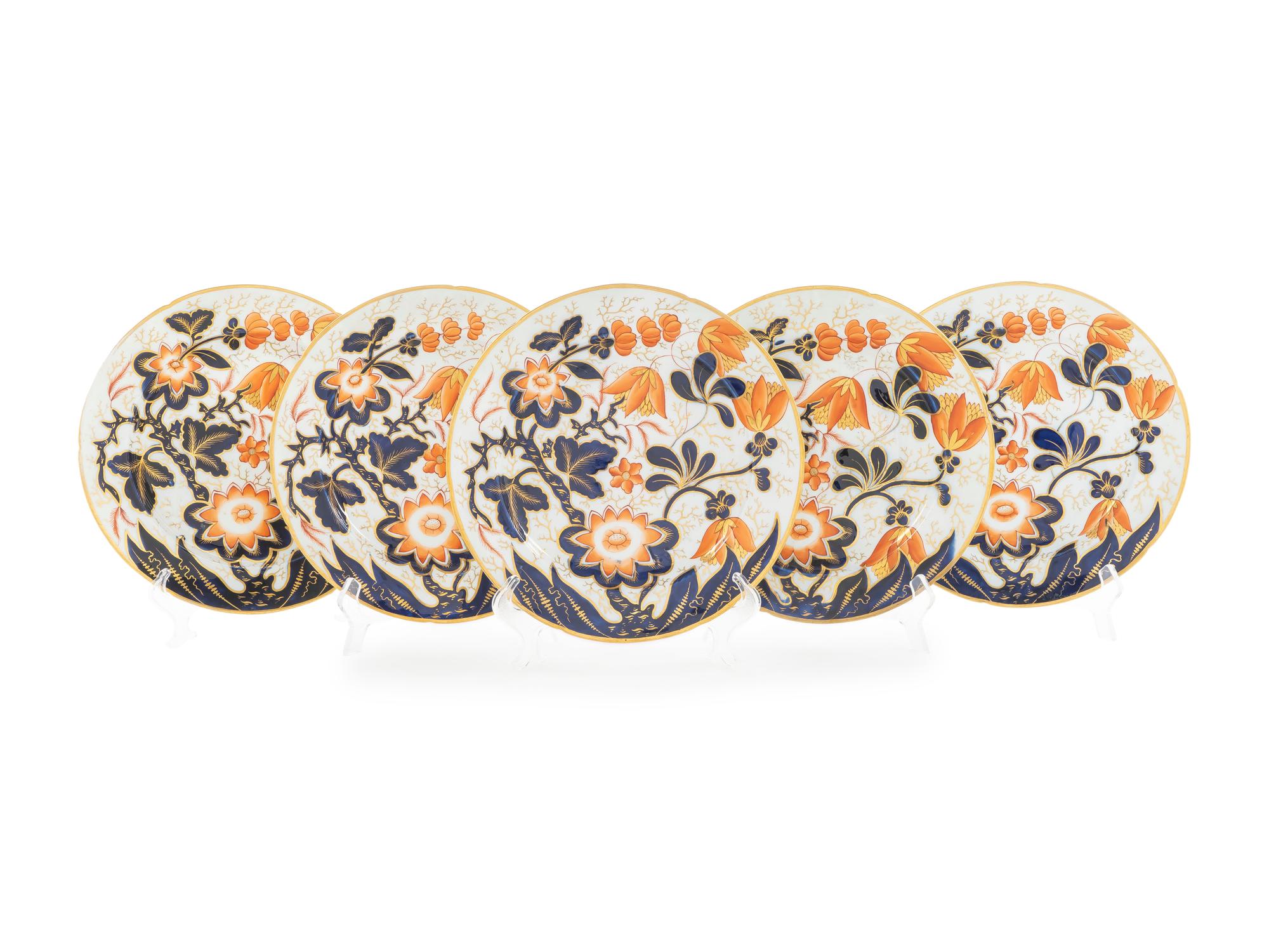 18 English Imari Palette Porcelain Plates — LATE 18TH/EARLY 19TH CENTURY