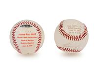 A Group of Ken Griffey Jr. Single Signed Autograph Home Run Commemorative Baseballs (Beckett Authentication Services Certified),