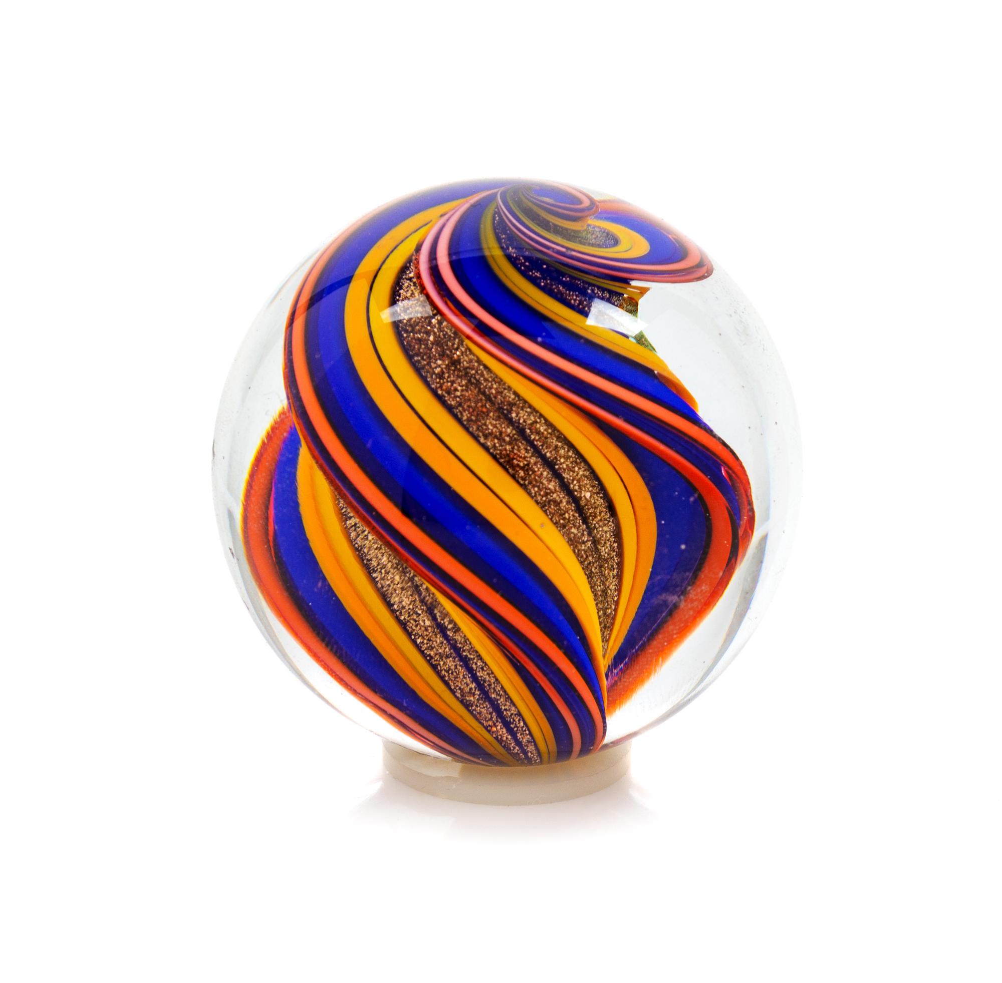Mark Matthews, (American, b. 1948), Art Glass Marble
