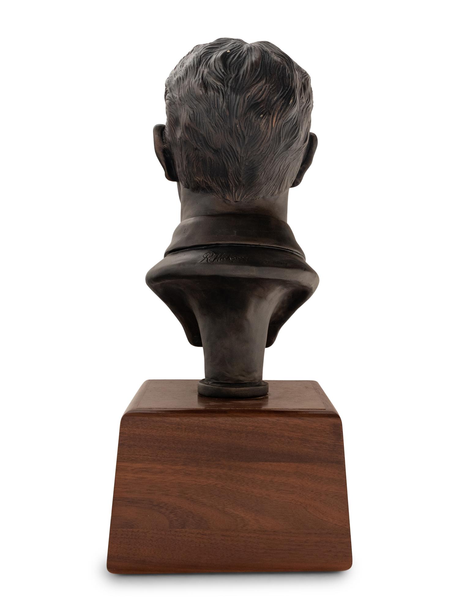 A 1991 Tribute To Bud Wilkinson Ceremony Award Bust Presented to Hall of Fame Oklahoma Football Coach Bud Wilkinson