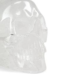 A Continental Carved Rock Crystal Skull