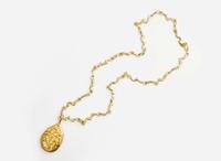 A 22K Yellow Gold Necklace by Jean Mahie