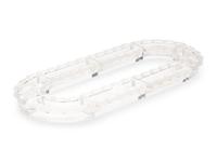 A Lalique Eight-Piece Festons Chemin de Table Centerpiece