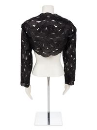 Geoffrey Been Black 'Ribbon' Bolero, 1990s