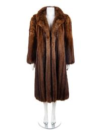 Chloe Sable Fur Coat, 1980s