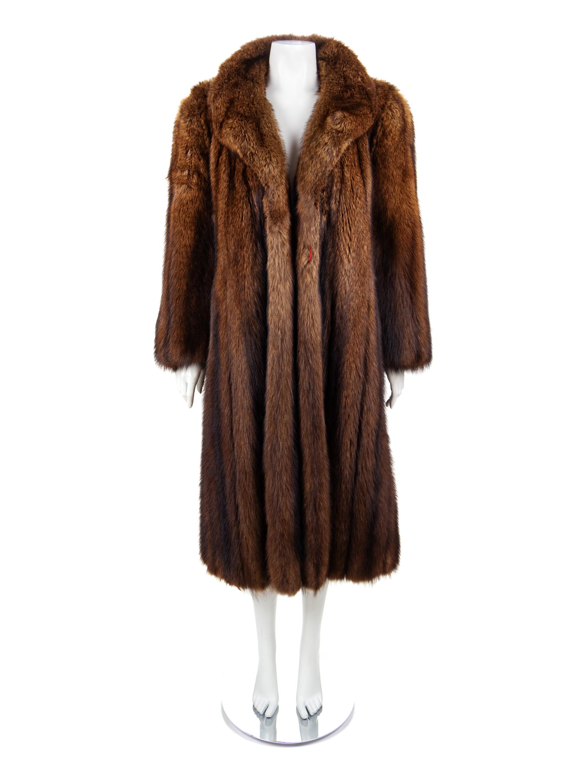 Chloe Sable Fur Coat, 1980s