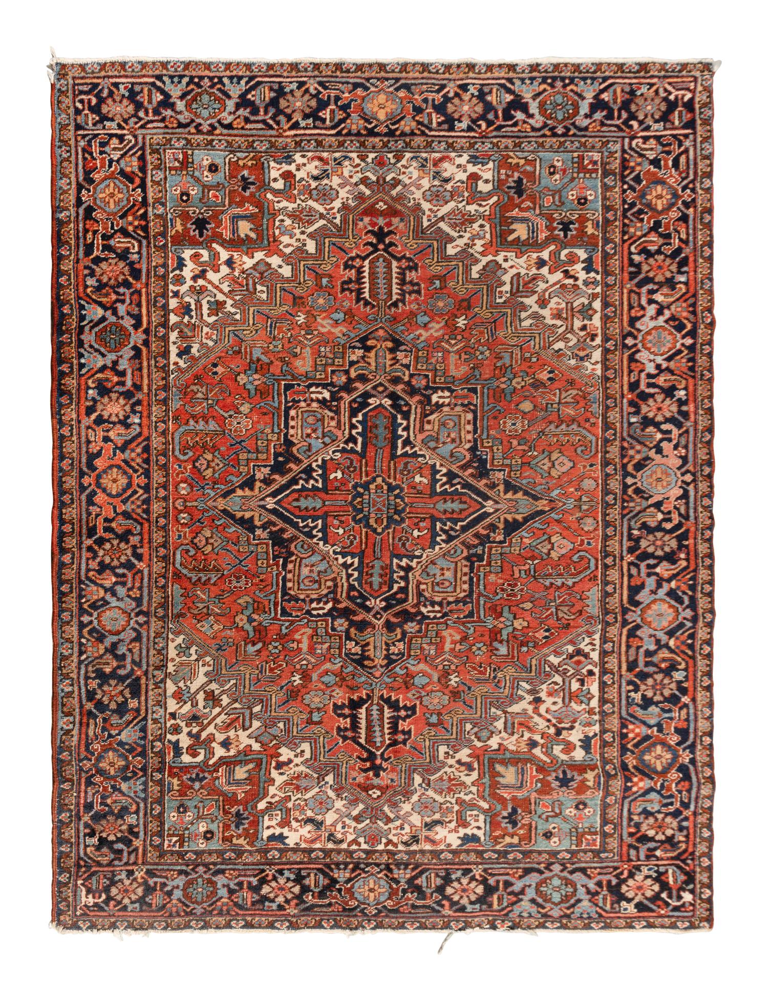 A Heriz Rug