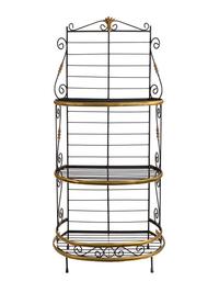 A French Brass-Mounted Iron Baker's Rack — 20TH CENTURY