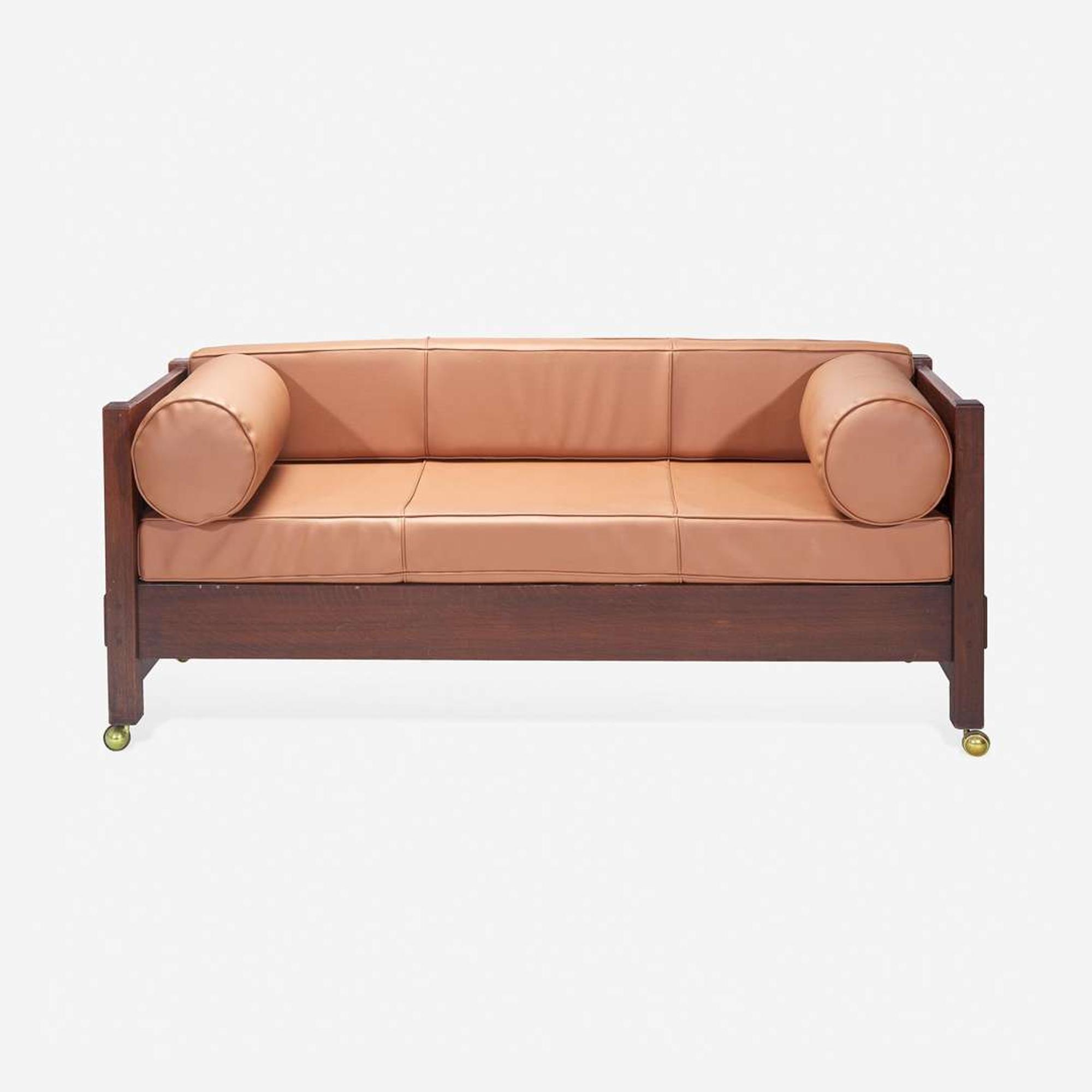 Gustav Stickley (American, 1858-1942) Couch No. 216, USA, circa 1904