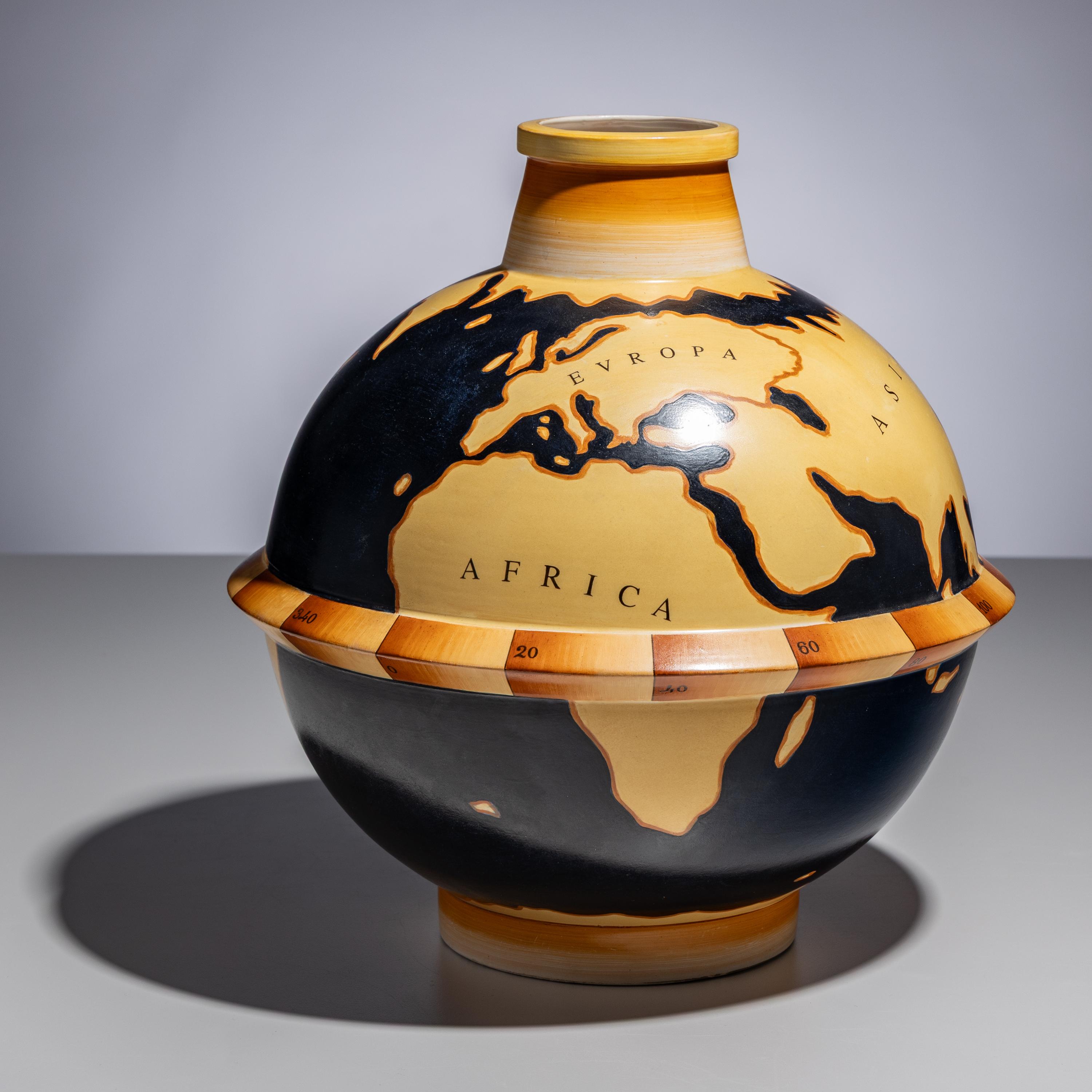 Gio Ponti (Italian, 1891–1979) — Le Mie Terre Vase, for Richard Ginori; designed 1929-30, later production