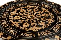 A Pair of Continental Marquetry Dodecagonal Tables