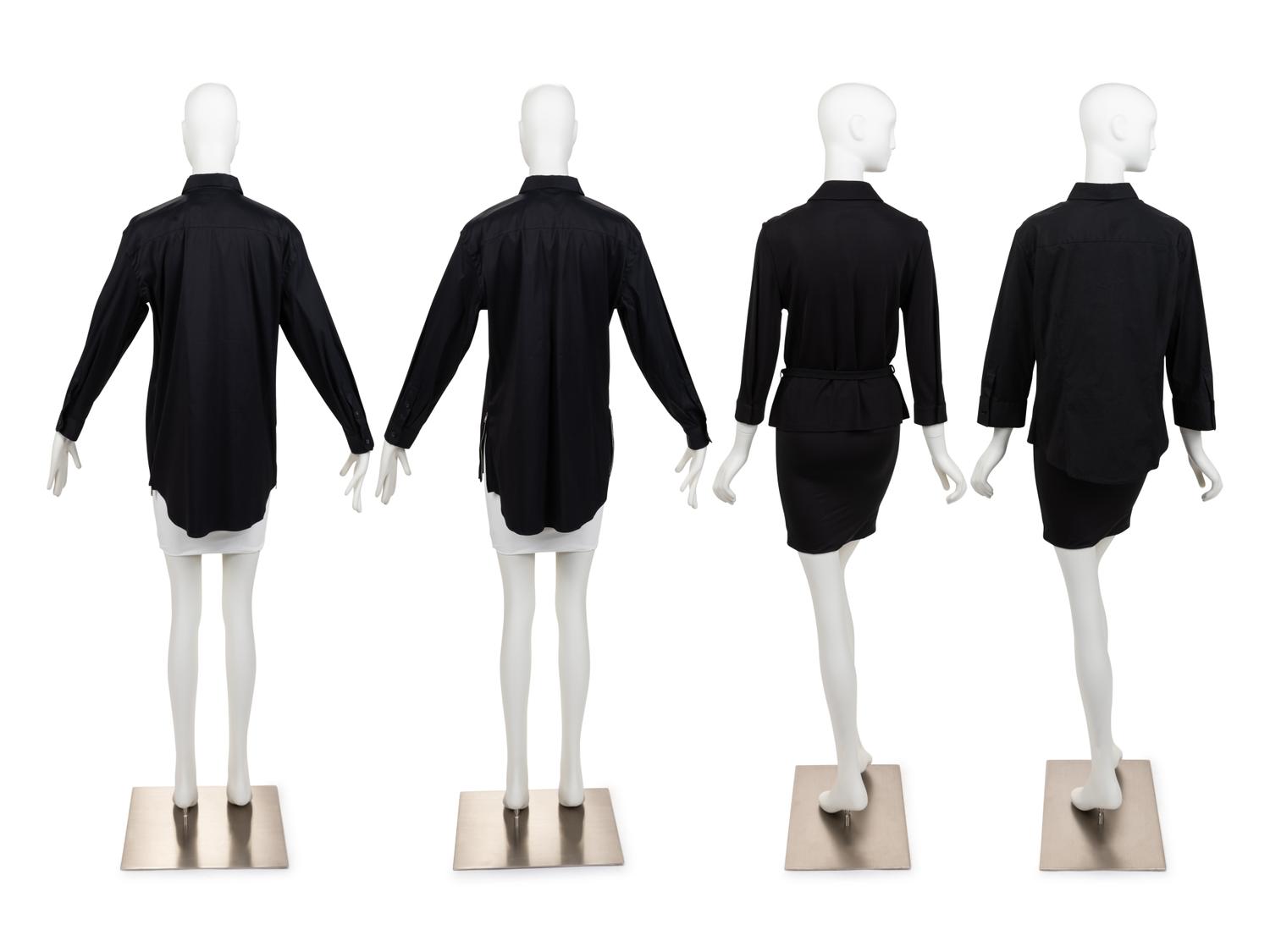Four Designer Shirts: Two Prada, One Emilio Pucci, One Carolina Herrera, 2000-10s