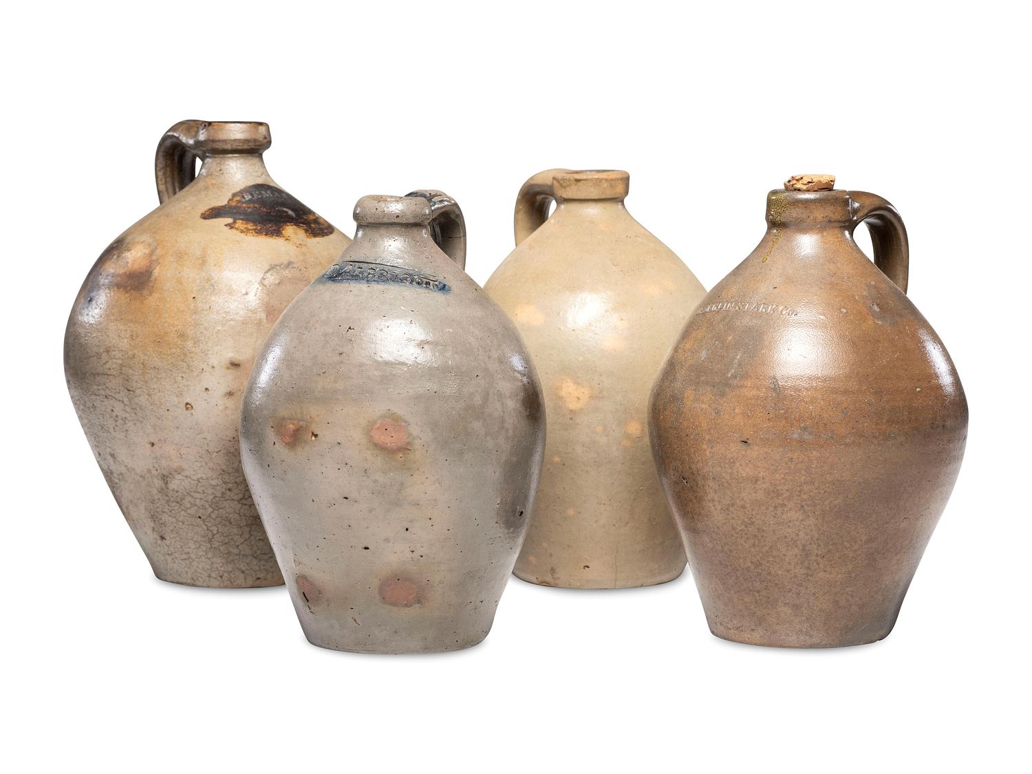 Four Stoneware Jugs