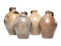 Four Stoneware Jugs