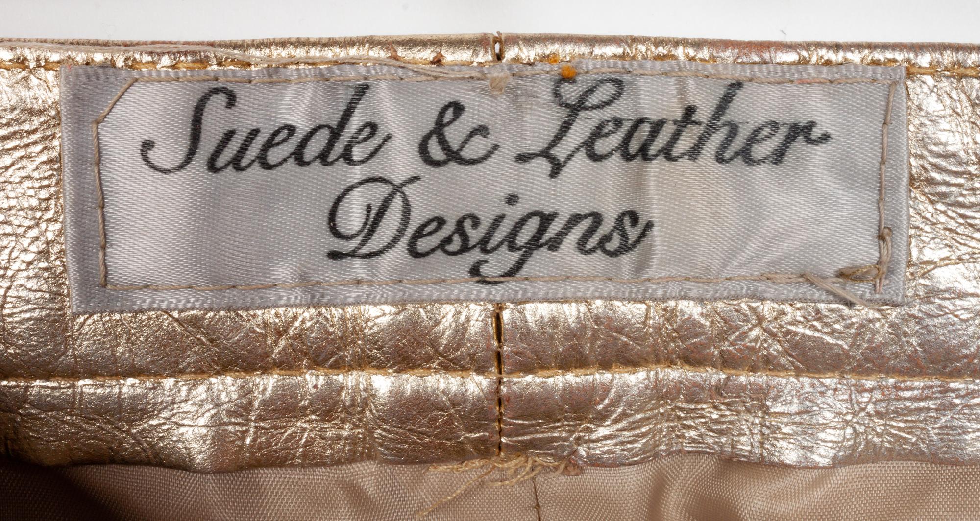 Five pieces of Leather Women's Western Rodeo Wear