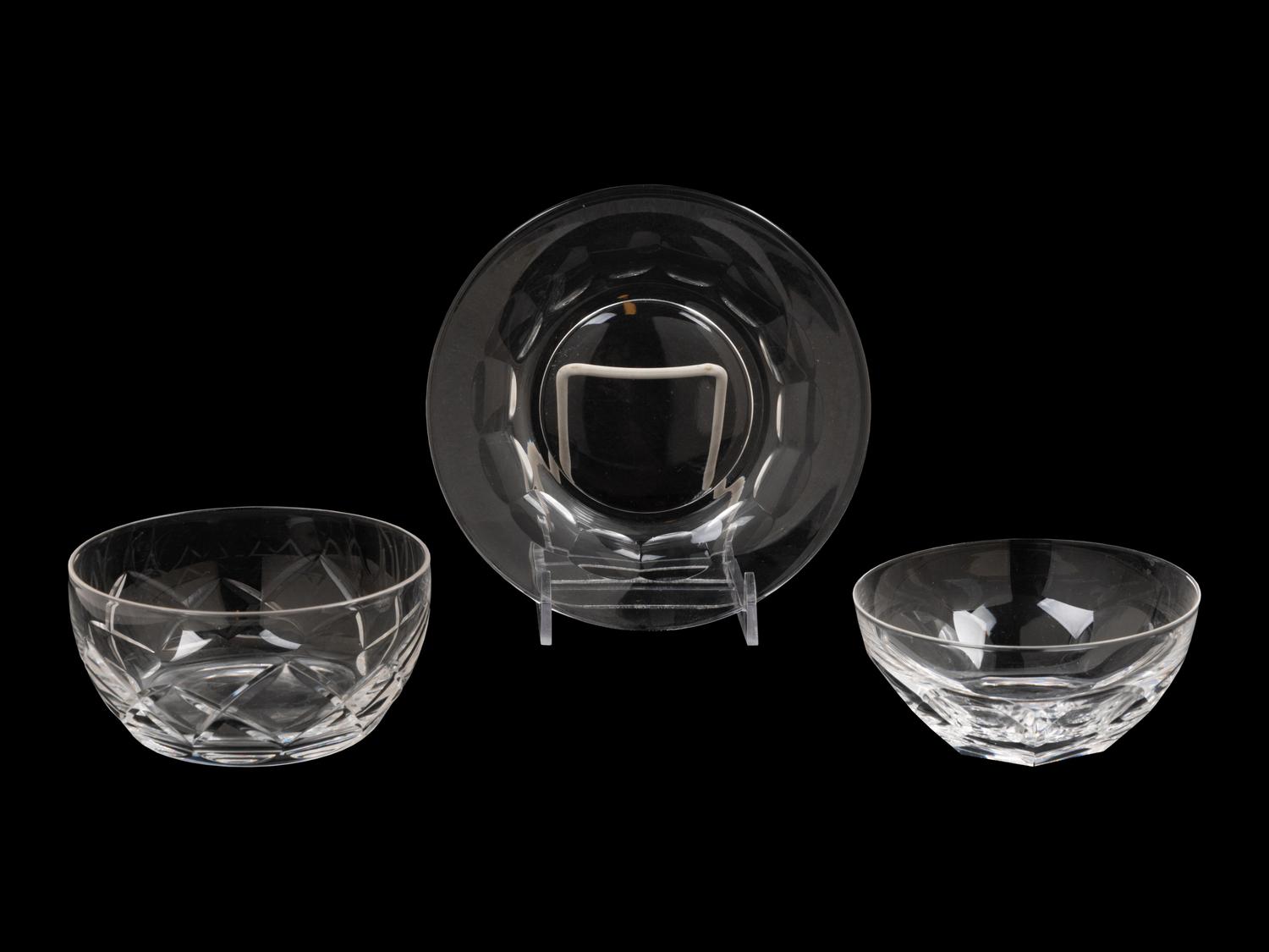 A Val St. Lambert Partial Stemware Service