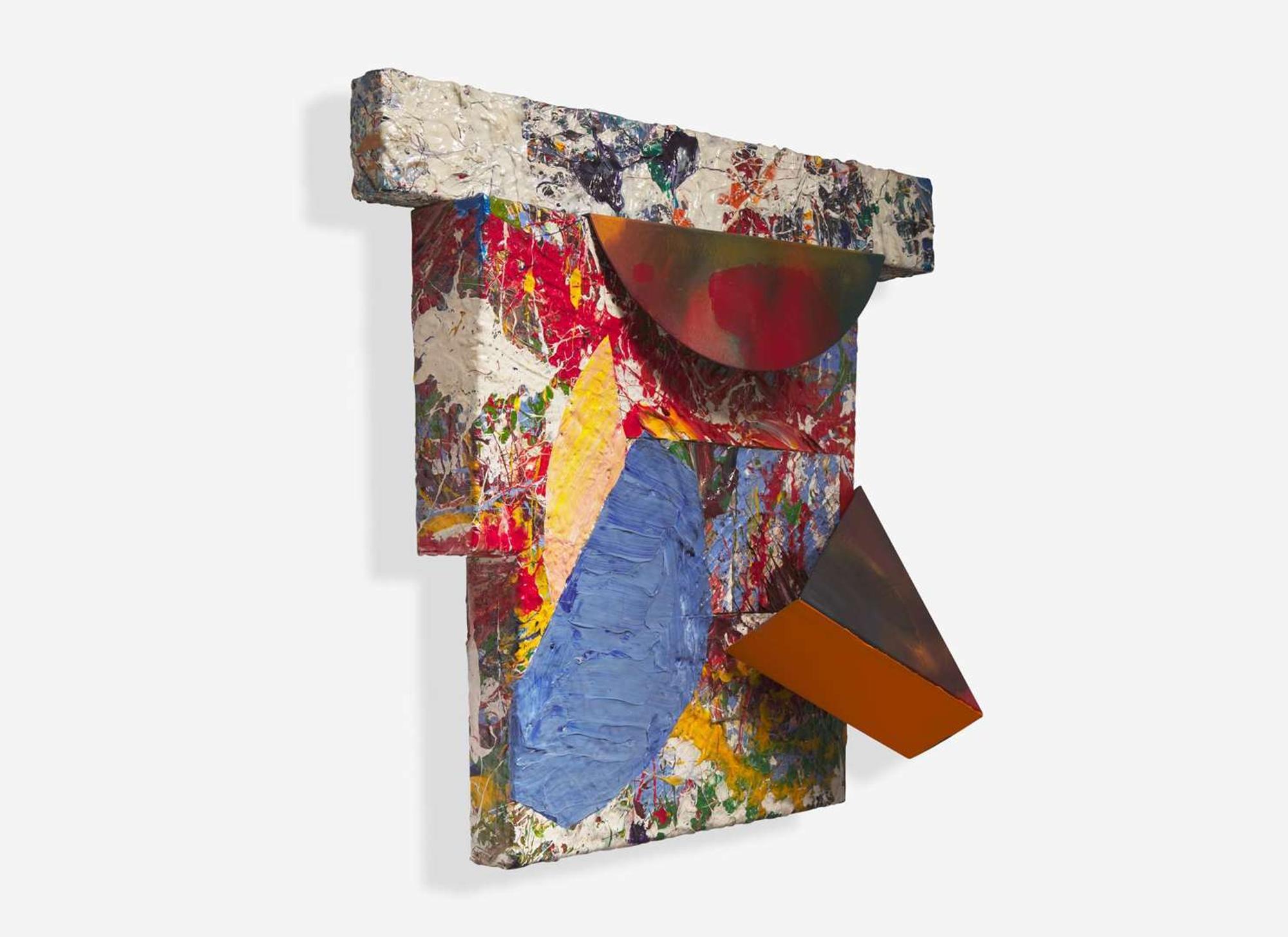 Sam Gilliam (American, 1933-2022) - Circle / Triangular Place I