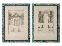 A Pair of French Architectural Engravings