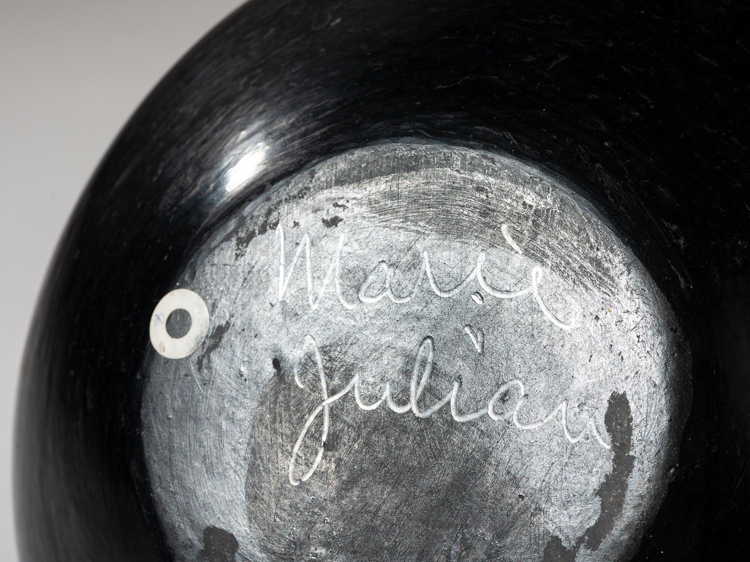 Blackware Pottery Jar 1925-1943