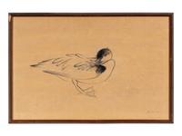 Preening Duck , 1953