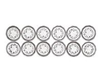 A Set of Twelve Georg Jensen Silver Coasters