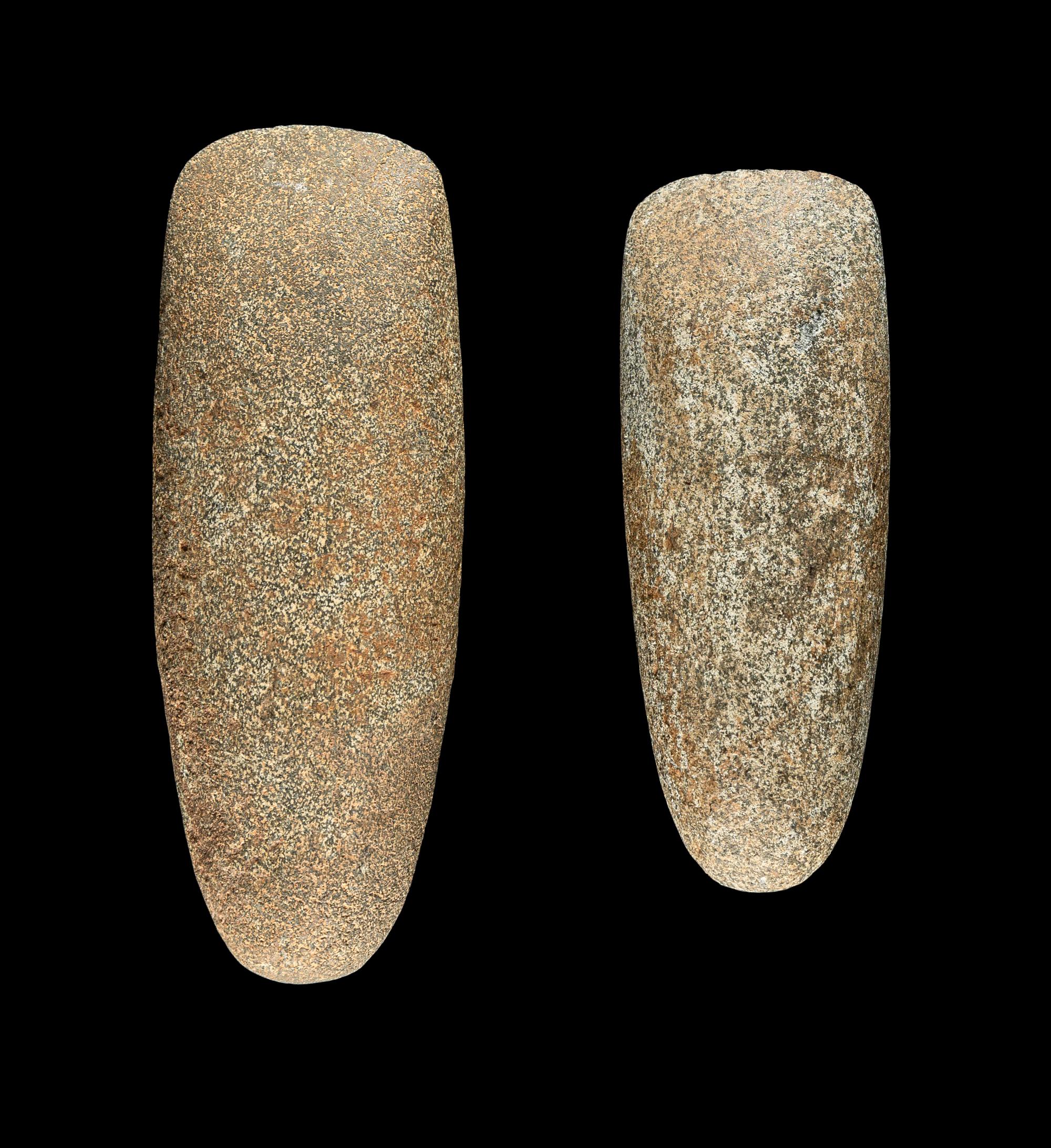 Two Neolithic Stone Celts