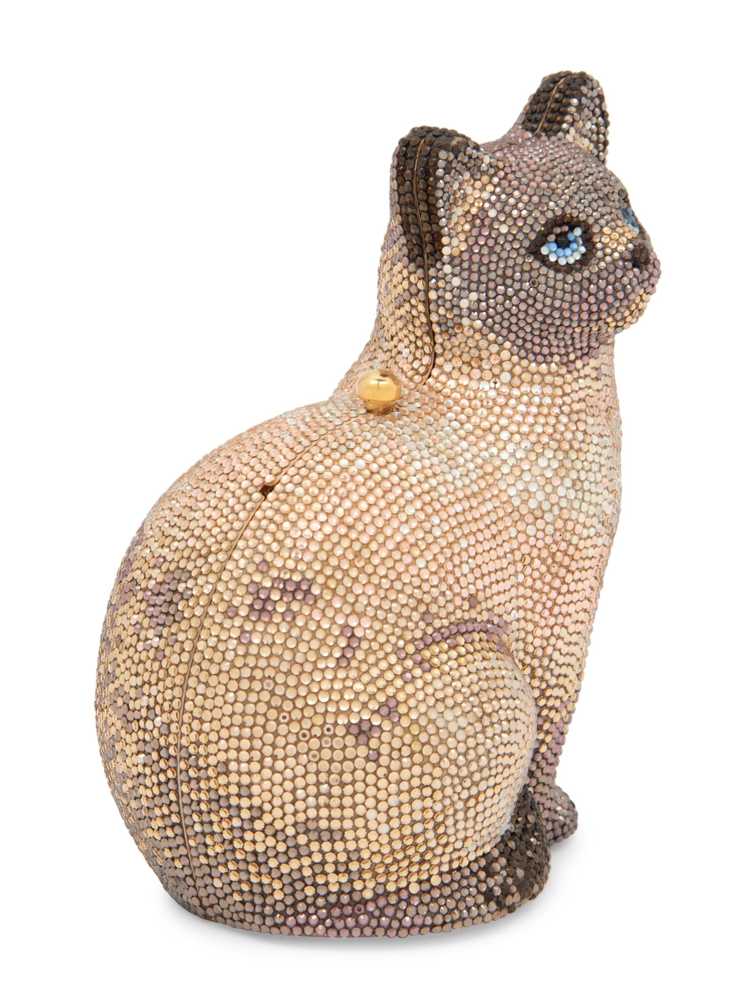 Judith Leiber Siamese Cat Minaudière