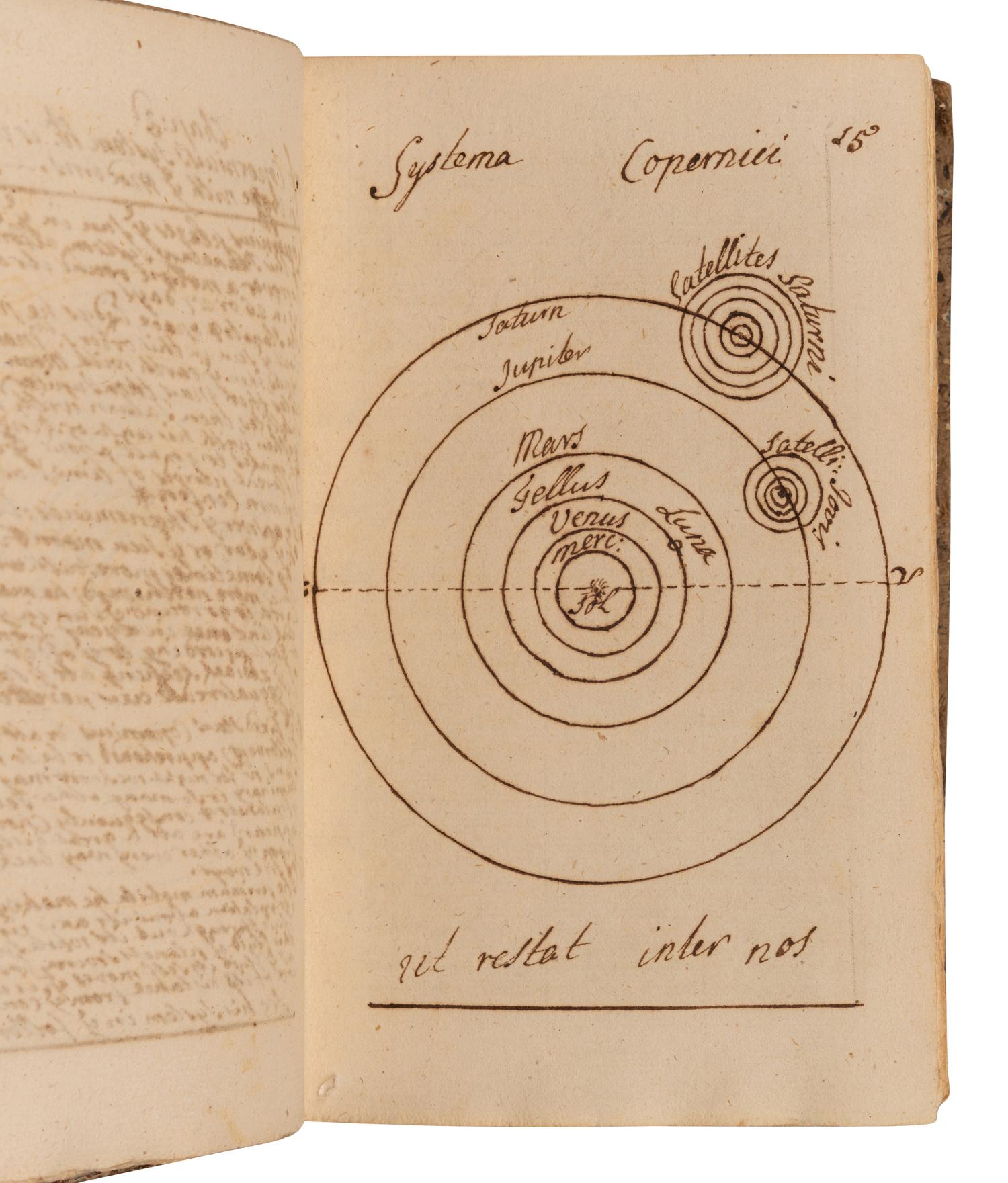 [MANUSCRIPT - PHYSICS]. “A System of Natural Philosophy.” [South Devon], 1720.