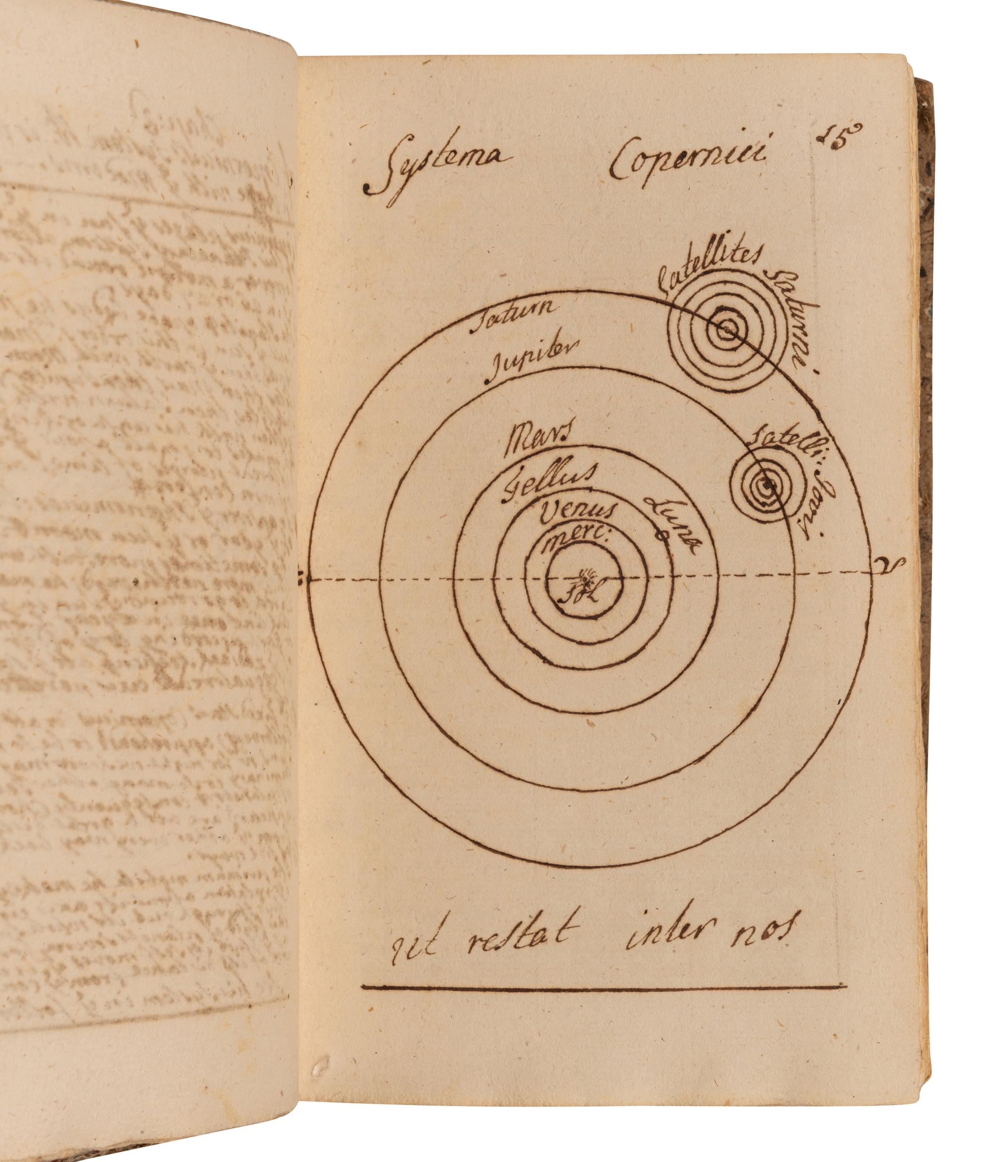 [MANUSCRIPT - PHYSICS]. “A System of Natural Philosophy.” [South Devon], 1720.
