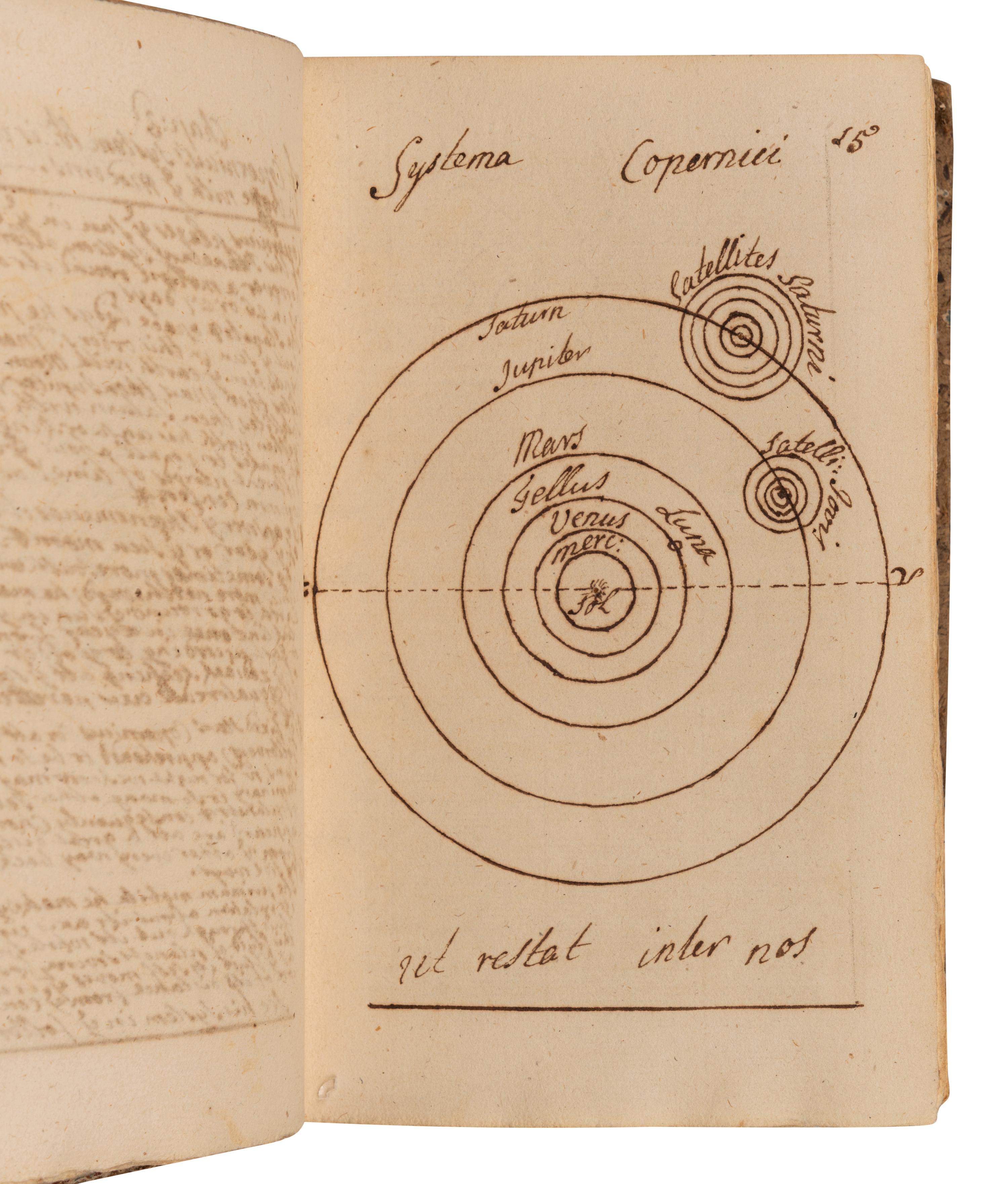 [MANUSCRIPT - PHYSICS]. “A System of Natural Philosophy.” [South Devon], 1720.