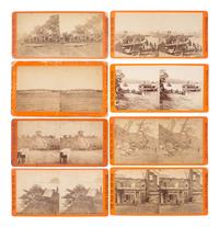 [CIVIL WAR]. A collection of 90 stereoviews from "The War for the Union" series. E. & H.T. Anthony, New York.