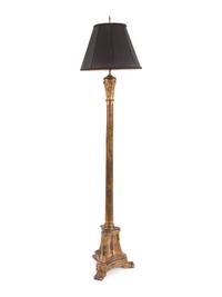 An Italian Giltwood Floor Lamp