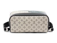 Louis Vuitton Limited Edition Chapman Steamer Backpack in Monogram Savane Dune Coated Canvas with Rhino Print, Chapman Brothers, Spring Summer 2017