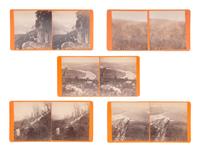 [EARLY PHOTORAPHY]. 20 views of Lookout Mountain in various formats, most by J.B. LINN.