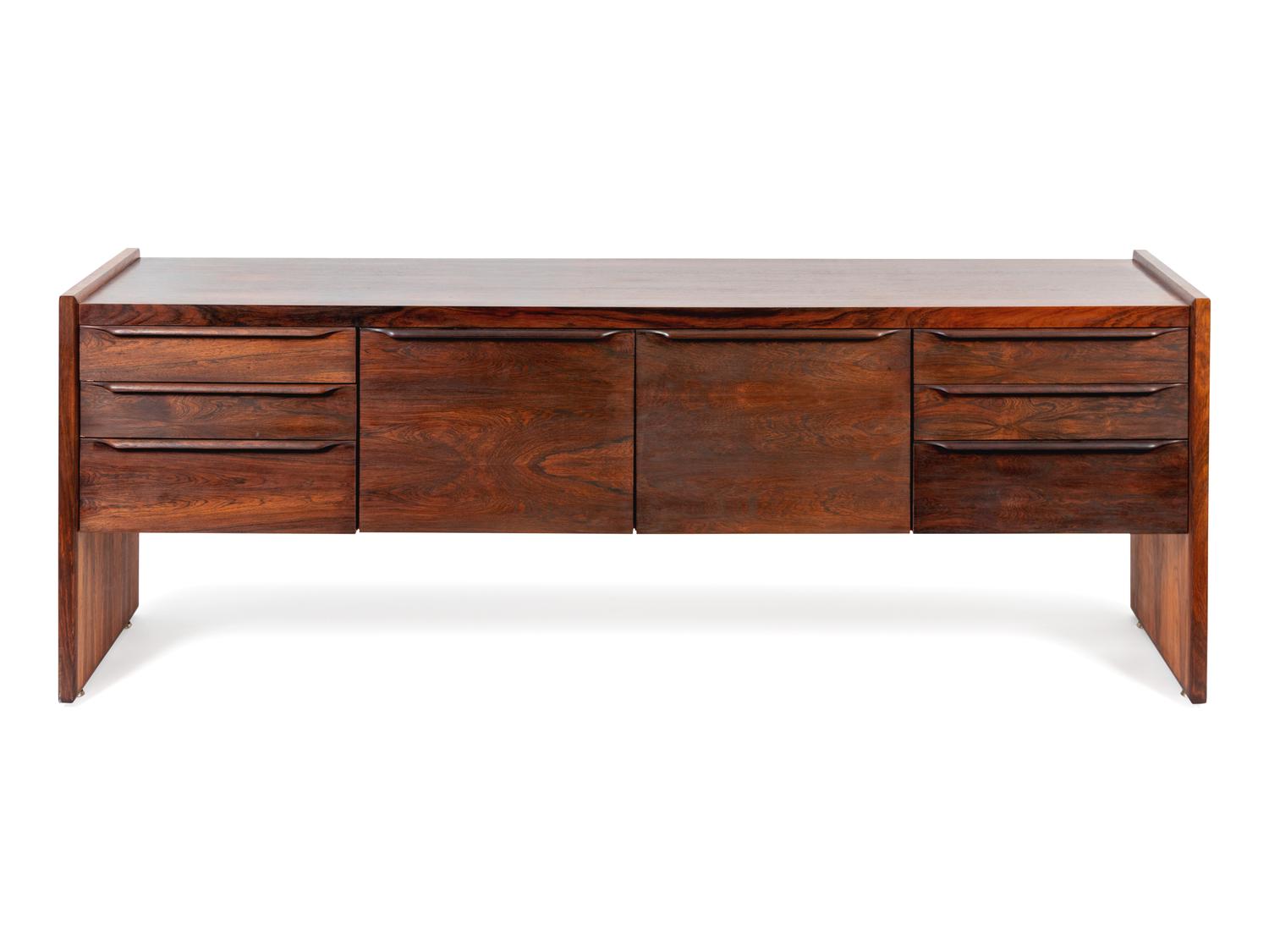 A Danish Brazilian Rosewood Sideboard — MID-20TH CENTURY