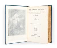 WELLS, H. G. The war in the air. London: George Bell and Sons, 1904. First edition. With advertisements.