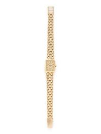 GENÈVE, 14K YELLOW GOLD WATCH