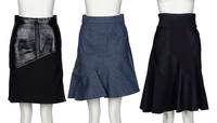 LOUIS VUITTON, THREE SKIRTS