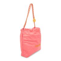 CHANEL, PINK LEATHER 22 TOTE